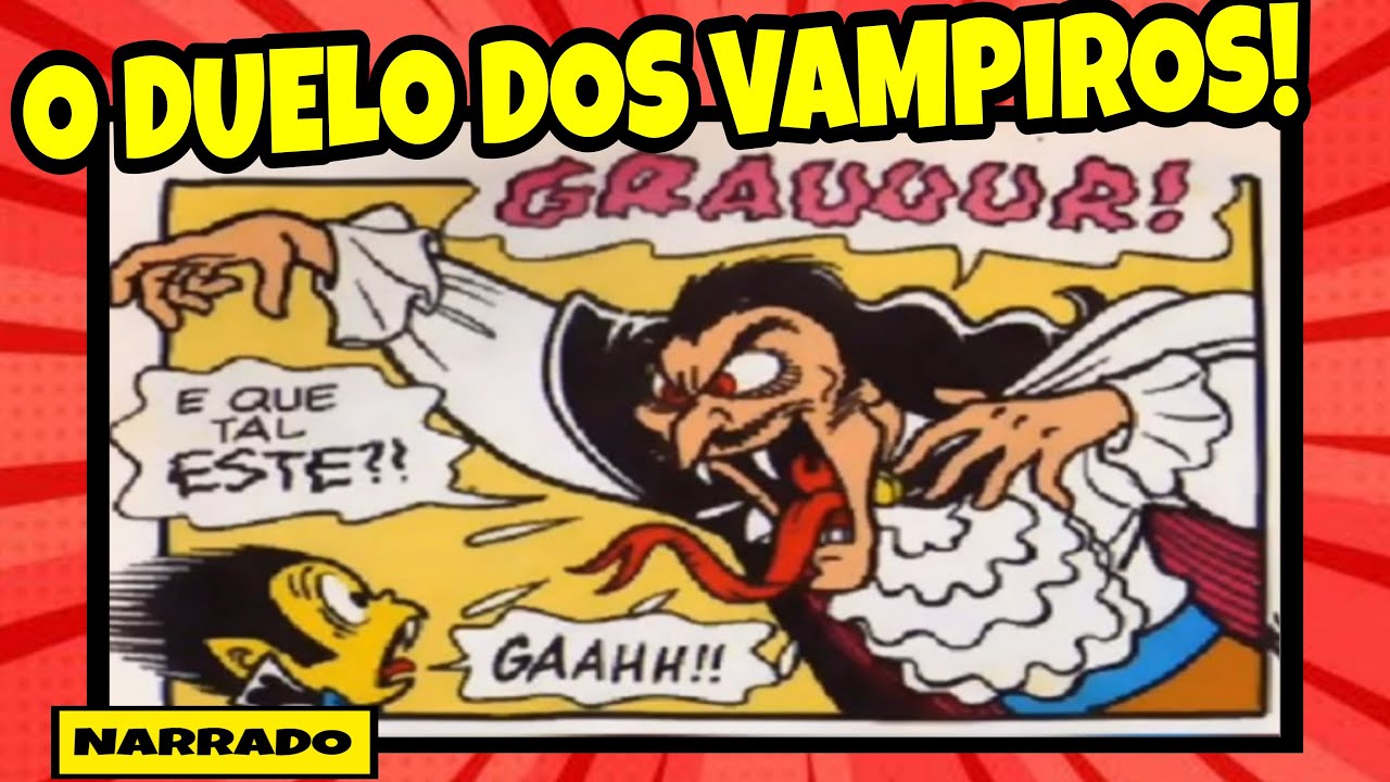 Zé Vampir, da Turma da Mônica, anuncia torcida especial por