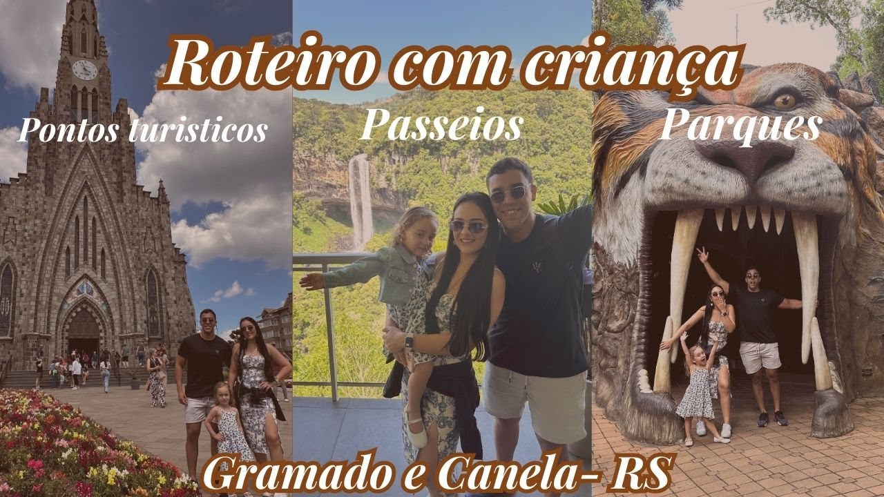 Roteiro GRAMADO e CANELA com CRIANÇA | daily vlog em família | Encanto, diversão e memórias