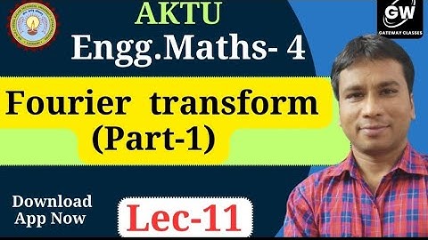 Lec-11 I Unit-2 I Maths-IV I by Gulshan Sir I Gateway Classes I AKTU I RGPV I SSPU
