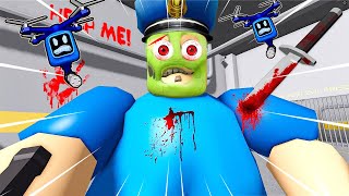 ZOMBİ HAPİSHANESİNDEN KAÇTIM!! Roblox Barry's Prison Run Obby V2