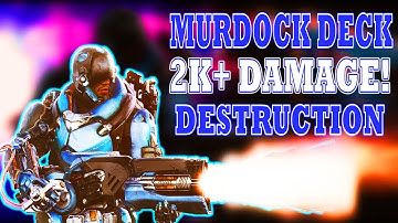 PARAGON MURDOCK DECK/BUILD! 2K+ DAMAGE! SOO GOOD