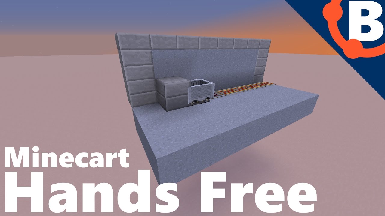 Small Hand Minecraft Java Smallest Hands Free Minecart Launcher in MINECRAFT | Redstone 1.11.2 ...
