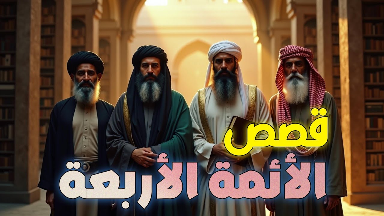 وثائقي للنوم: قصص الأئمة الأربعة الكبار | أبو حنيفة، مالك، الشافعي، أحمد بن حنبل 