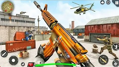 Gun Strike 2 Commando Secret Mission FPS Game _ Android Gameplay #5