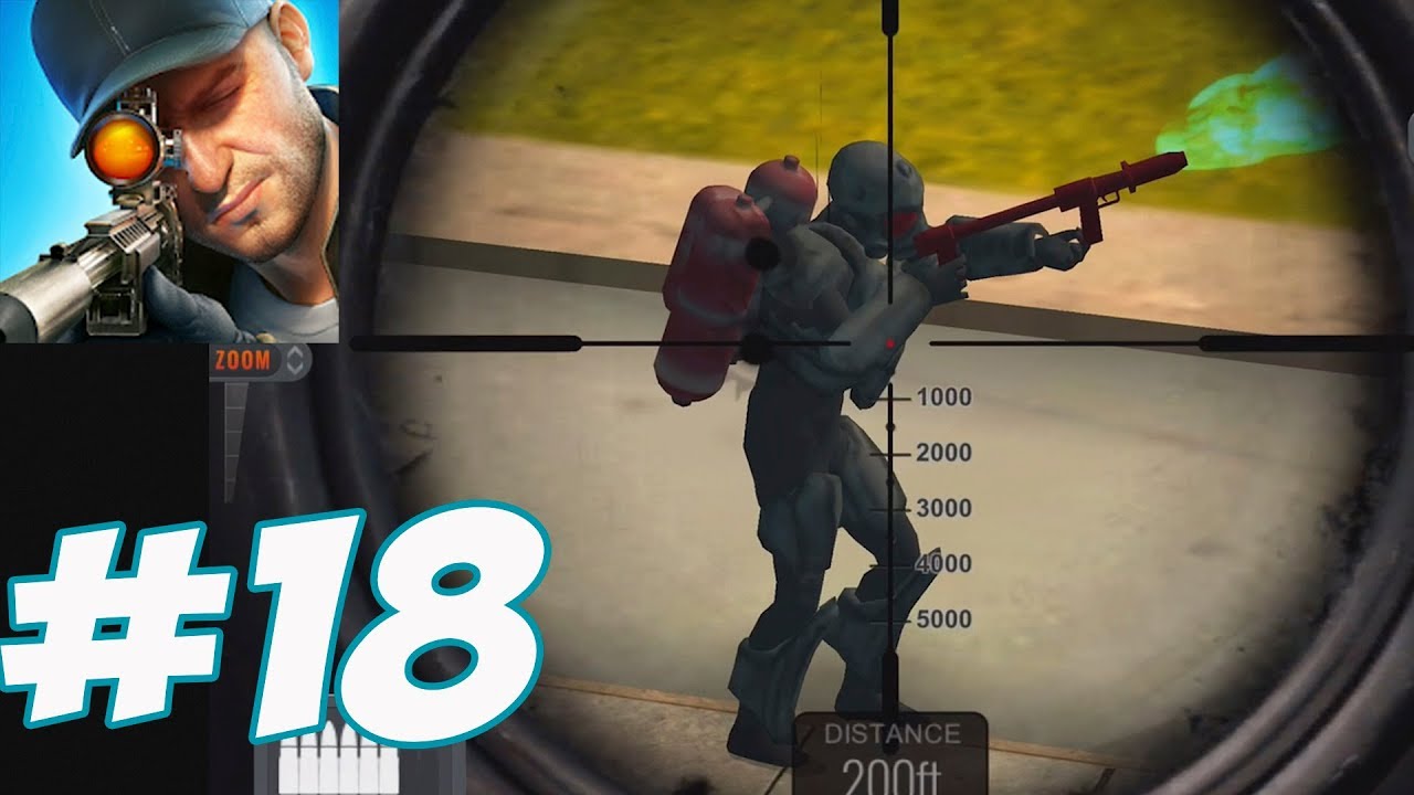 Sniper 3D Assassin: Shoot to Kill - Gameplay Walkthrough Part 18 - Region 6 Completed (iOS, Android)