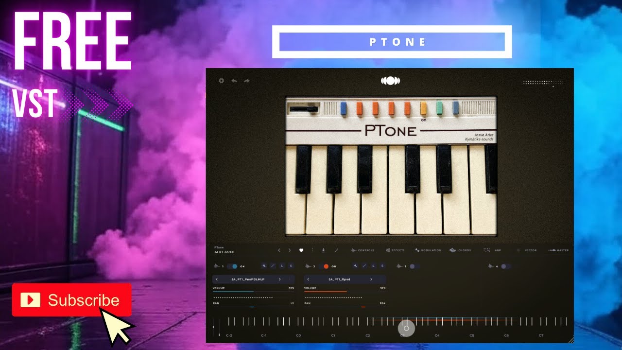 Free VST Soundbox instrument🎹💥PTone by Kymátika Sounds