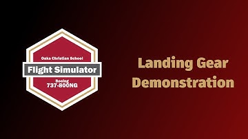 MobiFlight Demonstration Video - Landing Gear | OCS 737-800