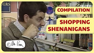 Bean's Unconventional Shopping Spree... \& More | Compilation | Classic Mr Bean