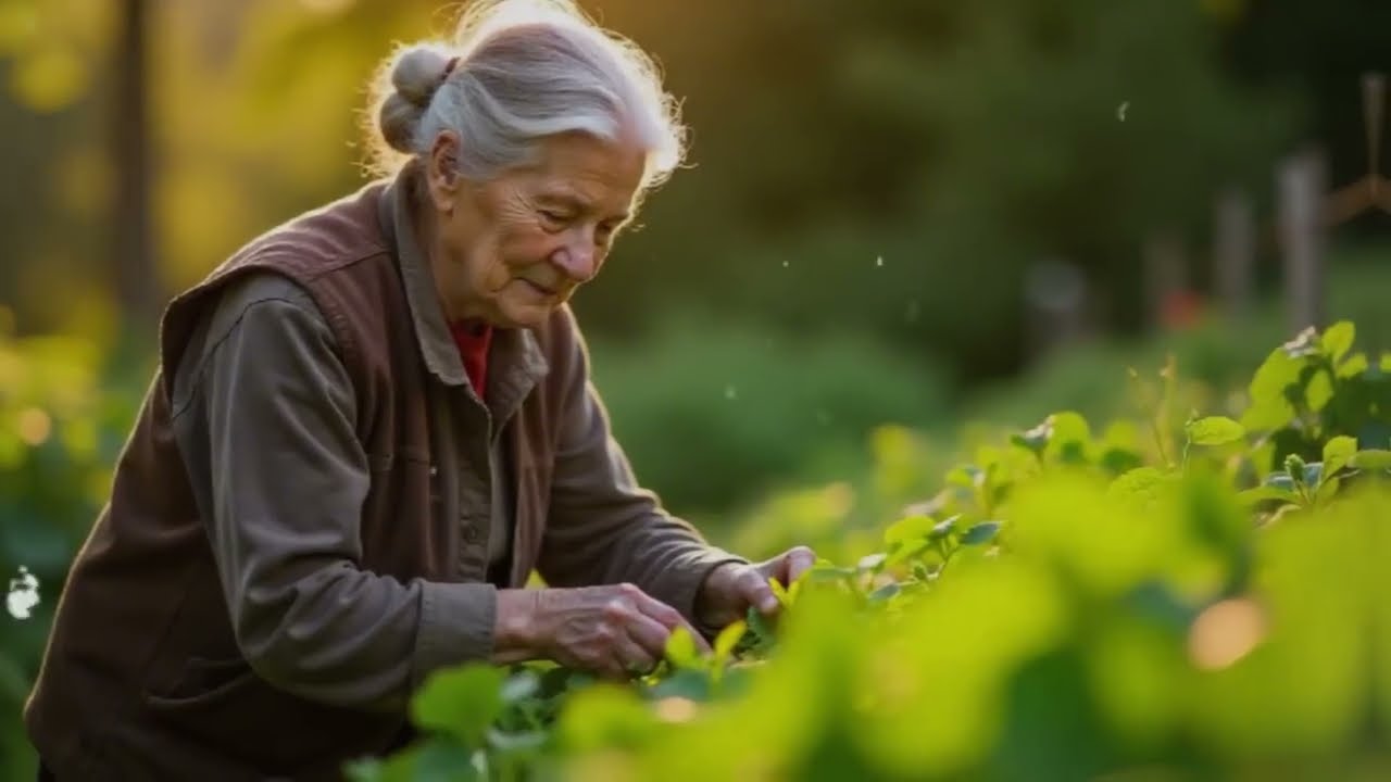 Не знал что бабушка ПРЯМ В ОГОРОДЕ