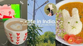 Day in my life *Productive*🌿 | Aesthetic vlog Indian | life of Indian girl | summer, food n more