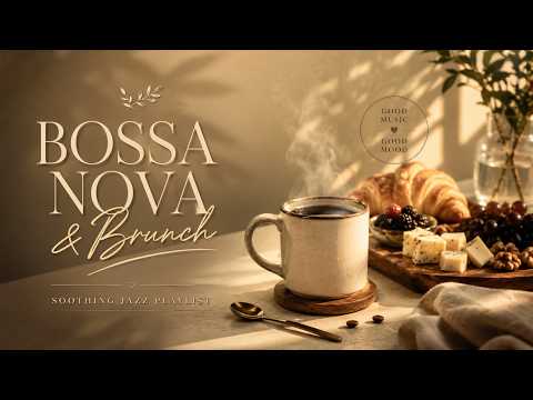 Smooth Bossa Nova Jazz - Relaxing Morning Bossa Nova Coffee Shop Music for Study and Work