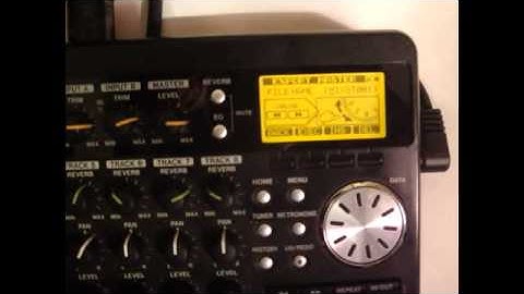 (PART III) 8 TRACK DIGITAL TASCAM(Creating a WAV file)