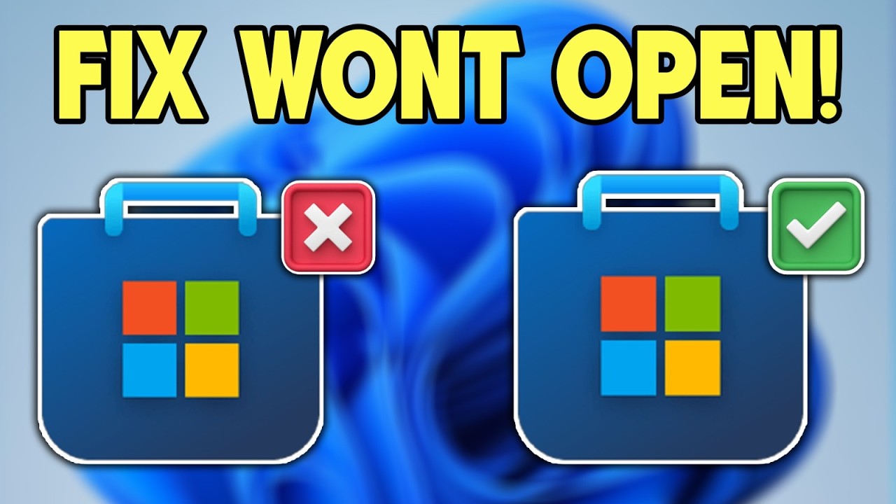 How to Fix Microsoft Store Not Working in Windows 11 (Easy Guide) - YouTube