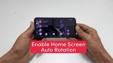 Google Pixel 8/Pixel 8 Pro: How to enable home screen auto rotation