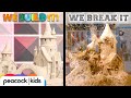 Building Epic Sand Castle + SMASHING IT! | WE BUILD IT WE BREAK IT | Learn #withme