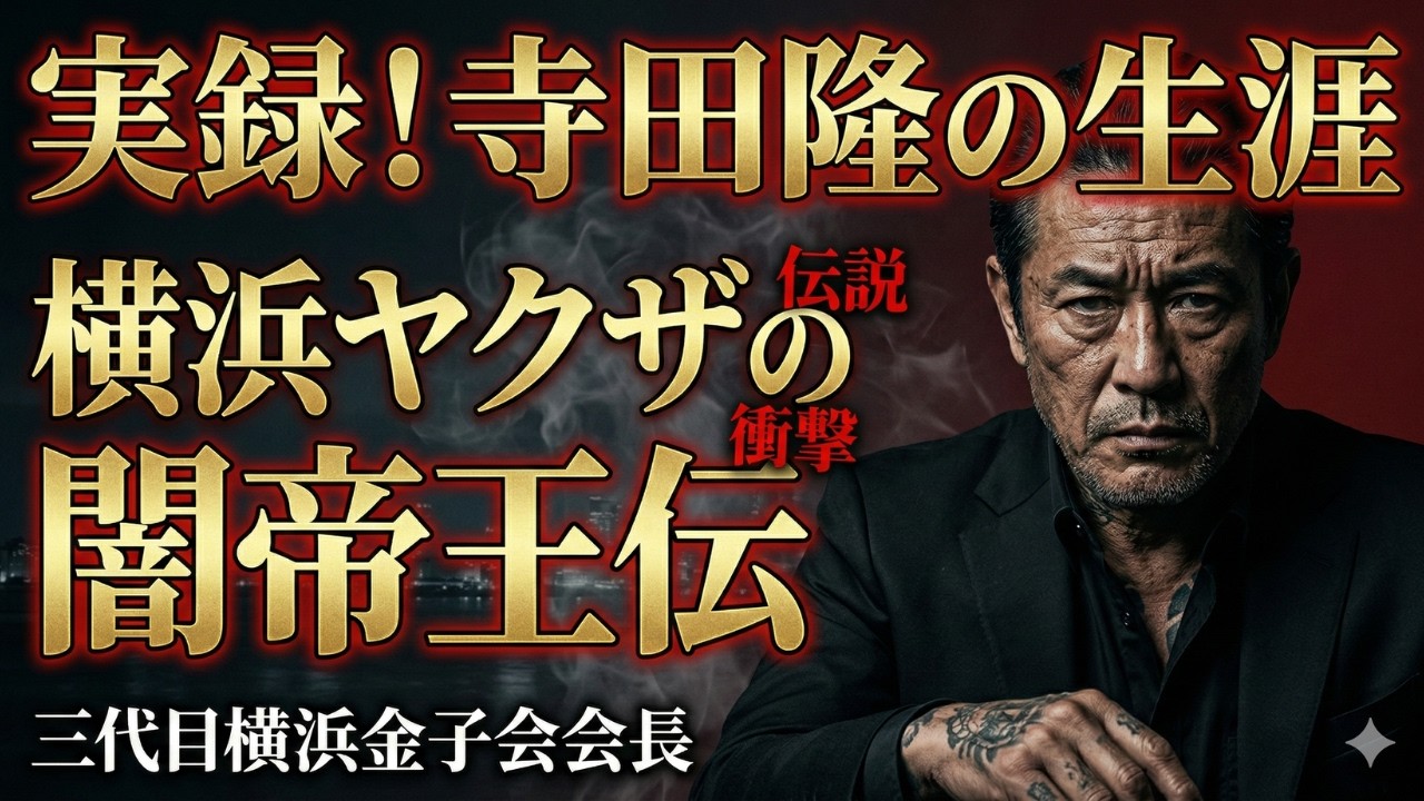 実録！寺田隆の生涯～横浜ヤクザの闇帝王伝