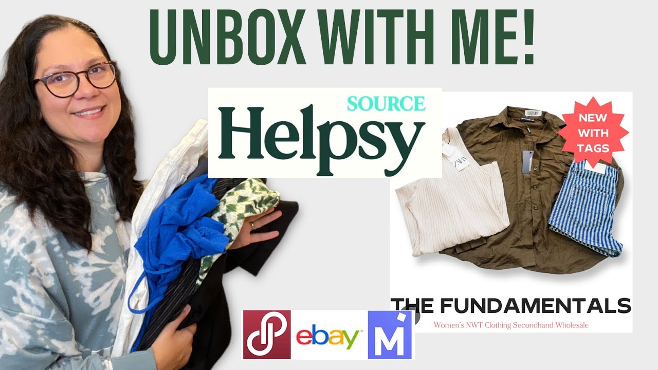 Unbox with Me! Helpsy Source The Fundamentals Women's NWT Clothing Box YouTube