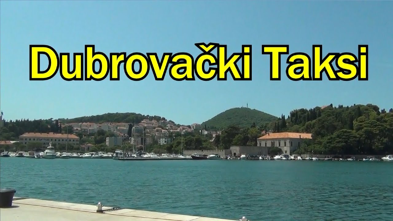 Europe 2019 (Pt. 43) Taxi to Dubrovnik, Croatia YouTube