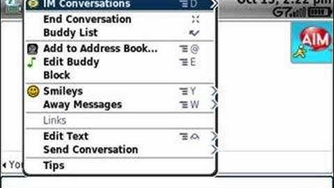 T-Mobile Sidekick LX - Instant Messaging