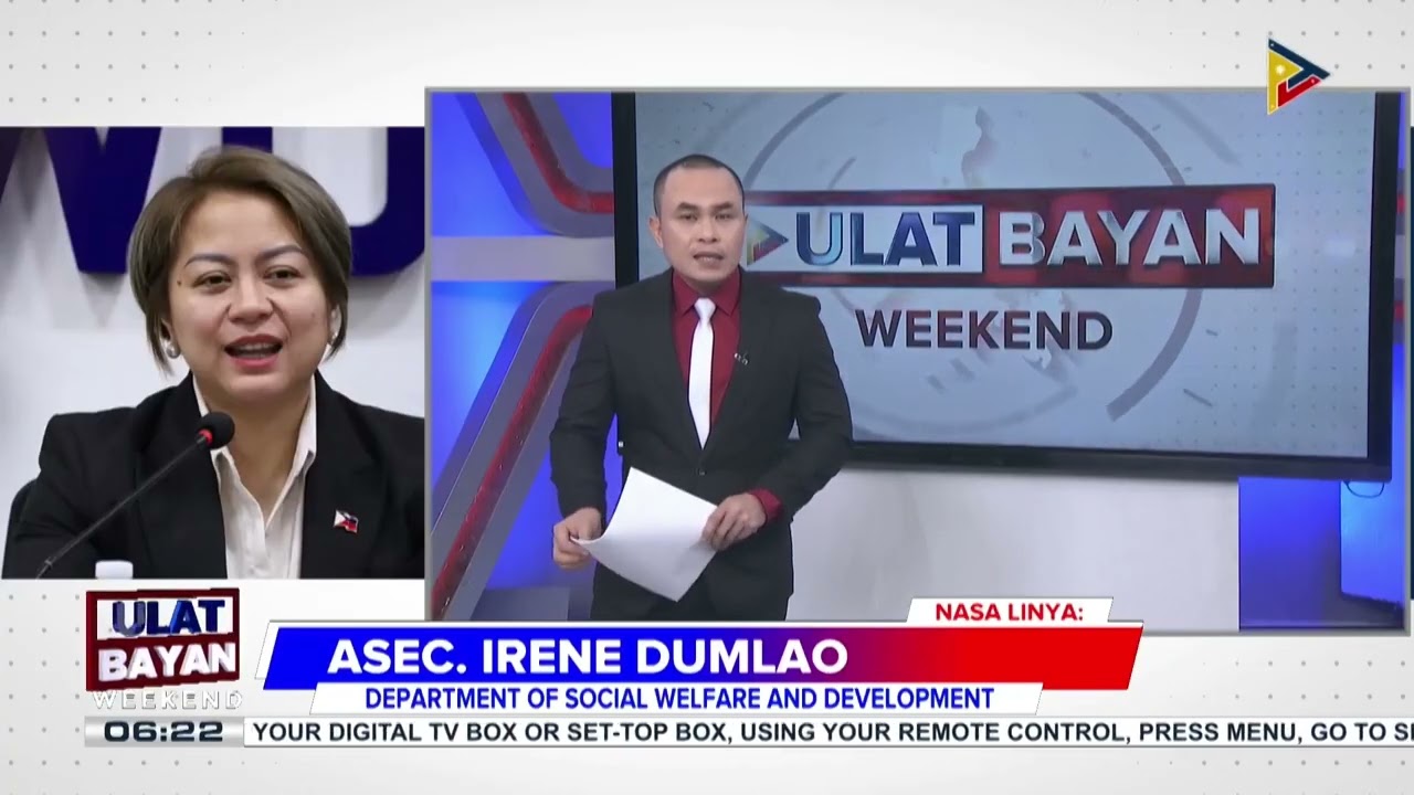 #UlatBayanWeekend | Panayam kay DSWD Asec. Irene Dumlao hinggil sa mga handog na tulong...