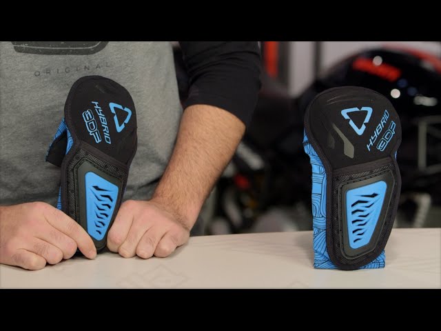 Leatt 3DF 6.0 Protettori Motocross Ellbow Blau