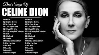 Celine Dion Hits Songs 2026 - Best Songs of World Divas - Greatest playlist Songs Celine Dion
