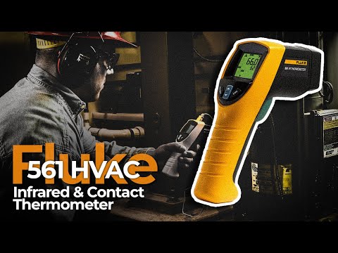 Fluke 561 HVAC Infrared & Contact Thermometer 