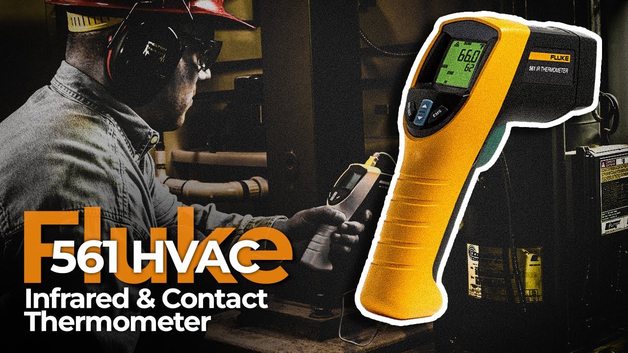 Fluke 561 HVAC Infrared & Contact Thermometer 