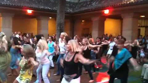 Zumba Flash Mob at Art After Dark.MOV