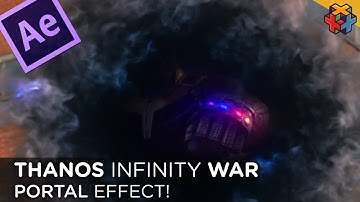 Building the Thanos Portal Effect in AFTER EFFECTS!