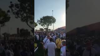 Fans queue after KICK-OFF at England vs Iran due to ticket issue!