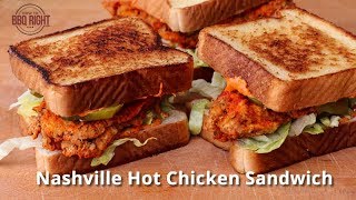 Kosmo’s Nashville Hot Chicken Sandwich