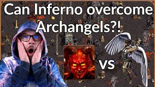 Can Inferno beat Archangels?! || Heroes 3 Inferno Gameplay || Jebus Cross || Alex_The_Magician