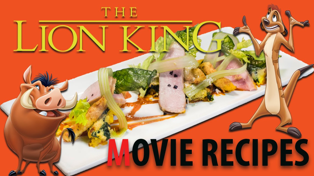 Movie Recipes - The Lion King - YouTube