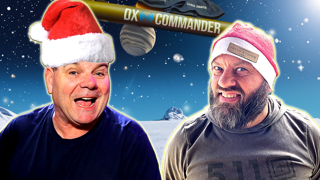 Countdown to Christmas Livestream with Callum, the DX Commander! - YouTube