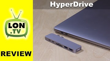 HyperDrive for Macbook Pro Review : USB-C Hub / Dock with Thunderbolt Passthrough
