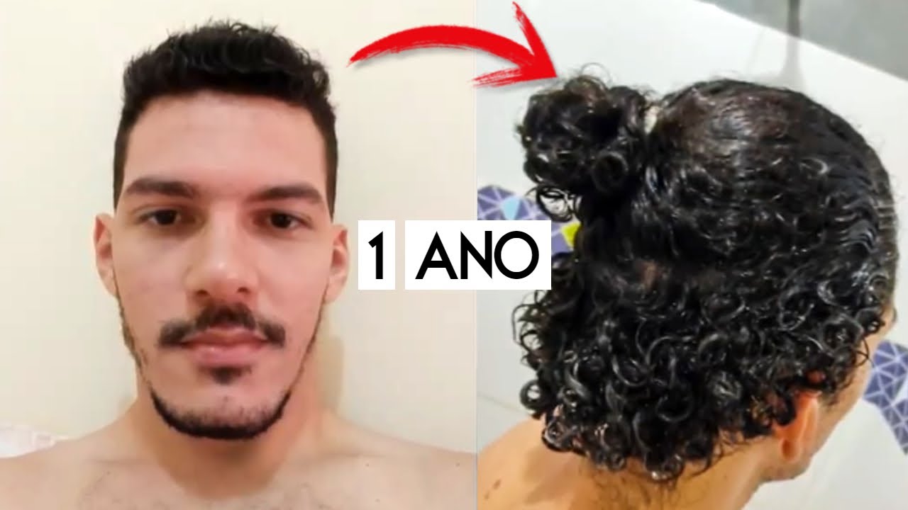 1 ANO (12 MESES) - Deixando o CABELO CACHEADO 3B/3C Crescer!!!