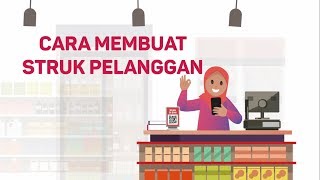 Kasir Mitra Bukalapak - Cara Membuat Struk Pelanggan | BukaBantuan screenshot 4