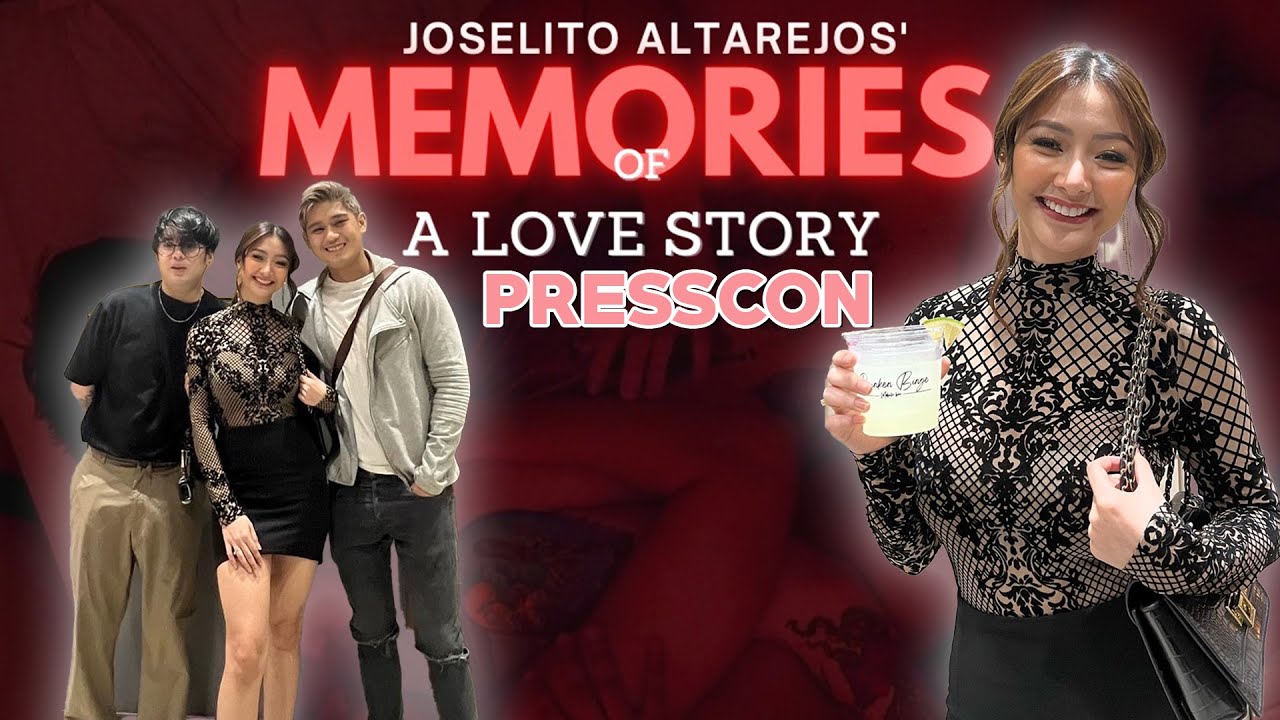 MEMORIES OF A LOVE STORY PRESSCON ( LATE UPLOAD ) | ROB GUINTO