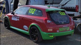 Mallory Park 19.05.2024 - CMMCS Tin Tops - Race 2 onboard from Volvo