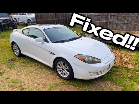 We Fixed the $800 Hyundai Tiburon Transmission for $23!!