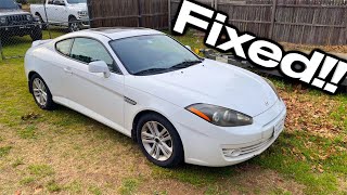 We Fixed the $800 Hyundai Tiburon Transmission for $23!!