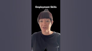 Employment Skills online tutorial - Unit 377