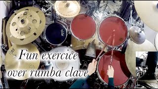 Fun things you can play over an ostinato #1
Rumba clave time!
This is the first video of a little serie on fun ideas to play over any ostinato.
I choose the rumba clave 2-3 as the ostinato Ill work on (since Im actually working on it these days haha).
In this video, the idea is to play one 16th note over 2, then two 16th notes over 3, then three 16th notes over 4, etc... until 8 16th notes over 9. That automatically creates shifts since the rumba ostinato is made of sixteen 16th notes (in the way I count it). This is very fun to work on and creates interesting musical ideas! You can apply it over any ostinato you want.
The sticking is simple: only an alternance of right/left whatever happens.
I hope youll enjoy it, and see you soon for the next video of this serie!
If you wanna dive deeper into how to create and master this kind of original rhythm, and use polymeters in your playing, compositions and creativity in general, I wrote a drum method, The Polyrhythm Odyssey, dedicated to it. You can find it here:
Printed English version: https://hudsonmusic.com/product/the-polyrhythm-odyssey/
Ebook English version: https://www.camillebigeault.com/shop/thepolyrhythmodysseyebookeng
French printed or ebook version: https://www.camillebigeault.com/boutiquefr
Dont forget to subscribe to get noticed for future videos ;)
You can support my work here: https://bit.ly/3aFuS1h
𝐃𝐫𝐮𝐦 𝐬𝐡𝐞𝐞𝐭
To anyone that would like the related DRUMS SHEET
An already-written sheet gives the answer. Its by trying to write it yourself that you will understand how things interlock together and that youll make some concrete progress! Dont hesitate to DM me on instagram so I can check if you got it right.
But if you dont wanna bother, you can buy it straight away on my website:
https://www.camillebigeault.com/shop (if the sheet dont appear in the available choices, please contact me on my website or write it in the comment section)
𝐒𝐨𝐜𝐢𝐚𝐥𝐬
Facebook: https://www.facebook.com/Camillebltdrums
Instagram: https://www.instagram.com/camille.bigeault
https://www.camillebigeault.com/
#polyrhythms
#drumostinato
#rumbaclave Fun things you can play over an ostinato #1