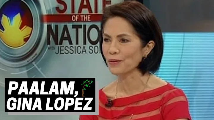 SONA: Panayam kay DENR Sec. Gina Lopez