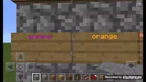 how to make COLOURED TEXT in mcpe 0.15.6!!!!!!!!!!!!!!!!!