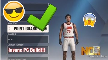 *NEW* BEST PG BUILD IN NBA 2K20 UNSTOPPABLE!!! | BuckiiG