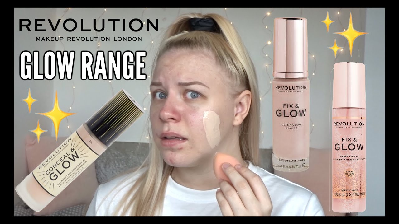 FIRST IMPRESSIONS ON THE *NEW* REVOLUTION GLOW RANGE makeupwithalixkate YouTube FIRST IMPRESSIONS ON THE *NEW* REVOLUTION GLOW RANGE makeupwithalixkate YouTube