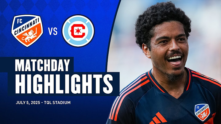 HIGHLIGHTS: FC Cincinnati vs Chicago Fire FC | July 5, 2025