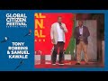 Tony Robbins and Samuel Kawale highlights the hunger crisis | Global Citizen Festival NYC 2024
